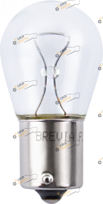 Лампочка багажника Brevia P21W 12V 21W BA15s CP HALOGEN (12301C)