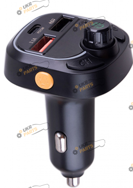 FM Трансмиттер Vitol 5в1 С27 12-24v Bluetooth (C27 (200))