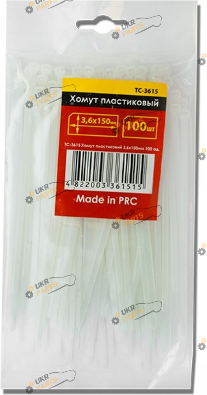 Набор стяжек Intertool 100 штук (TC-4835)