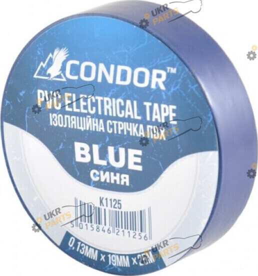 Изолента Condor синяя 25 м / 19 мм (K1125)