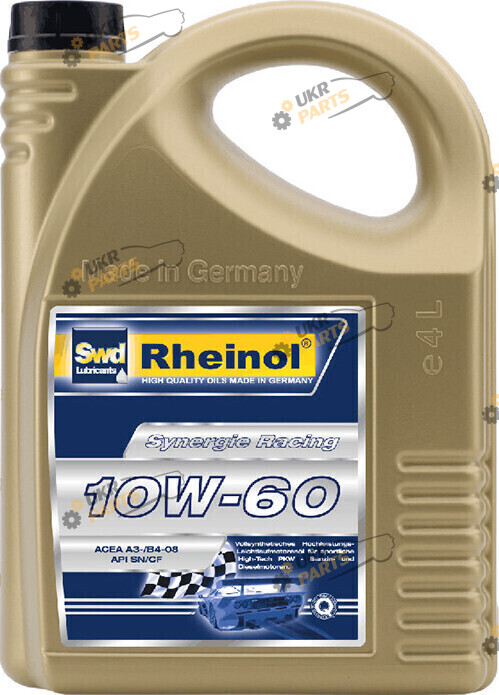 Моторное масло Rheinol Synergie Racing 10W-60 4 л (31158,180)