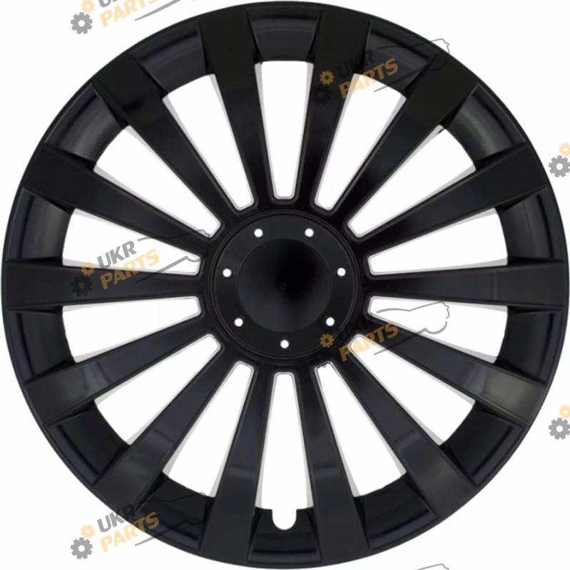 Комплект колпаков Jestic Meredian BLACK R15 универсальные (15 Meredian  BLACK)