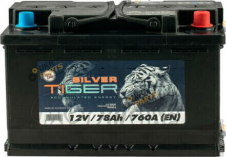 Автомобильный аккумулятор Tiger Silver Euro 78 Ач (AFS078-S00)