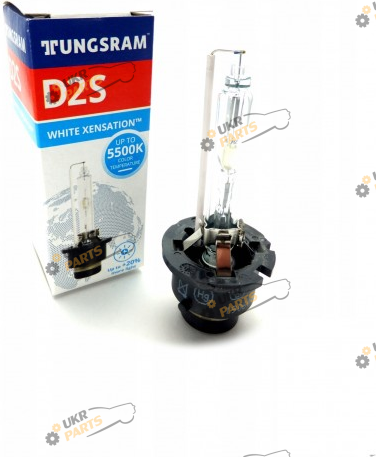 лампа Ксенон Tungsram WHITE XENSTATION 20% 5500K 85V 35W P32d-2 D2S 5500 К (TU53760U.1K)