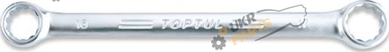 Ключ накидной Toptul двусторонний 16 мм 16x17 мм (AABM1617)