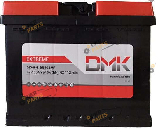 Автомобильный аккумулятор DMK Extreme 66 Ач (DEX66H)