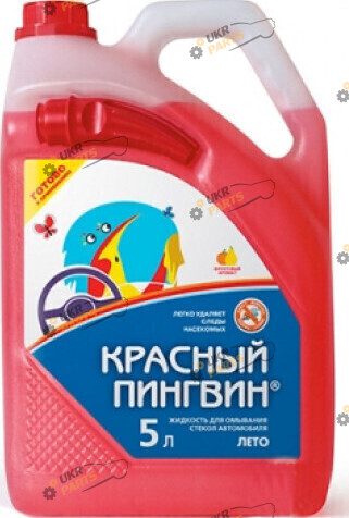 Жидкость омывателя концентрат летняя Xado Red Penguin 5 л (XB 50012_)