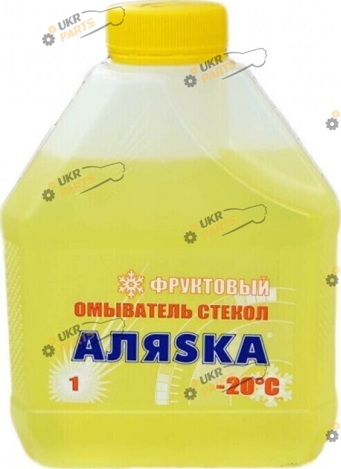 Жидкость омывателя готовая зимняя АЛЯSКА Фруктовый -20 °C 1 л
