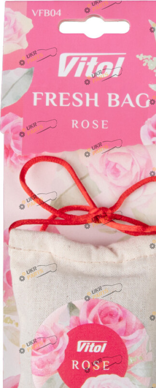 Ароматизатор Vitol Fresh Bag Bag Rose | (VFB04)