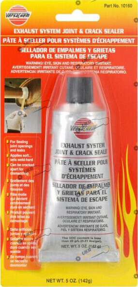 Герметик универсальный Versachem EXHAUST SYSTEM JOINT & CRACK SEALER 140 мл (10160)