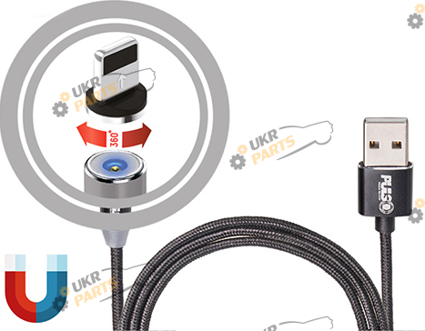 Кабель Pulso microUSB 2.4 А (MC-2301M BK)