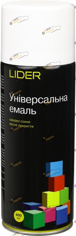 Аэрозольная краска LIDER 9003 снежно белый 400 мл (9003-400 снежно-белая)