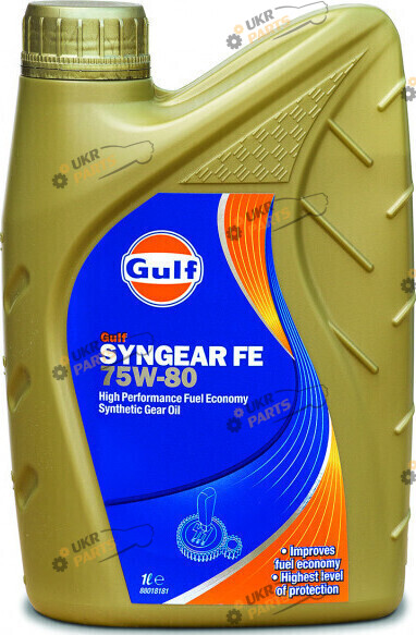 Масло трансмиссионное Gulf Syngear FE 75W-80 1 л (238507GU01)