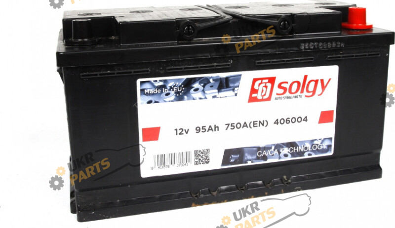 Автомобильный аккумулятор Solgy 95 Ач (406004)