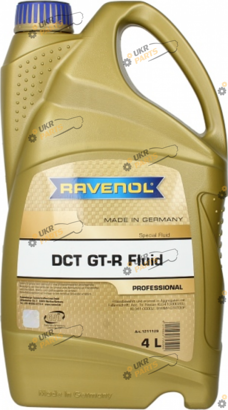 Масло трансмиссионное Ravenol DCT GT-R Fluid 4 л (RAVDCTGTRFLUID4L)