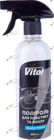 Полироль для пластика Vitol Black Touch 0.4 л (VTP-4021)