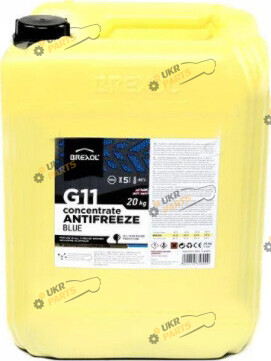 Концентрат антифриза Brexol G11 синий 20 л (antf-034)
