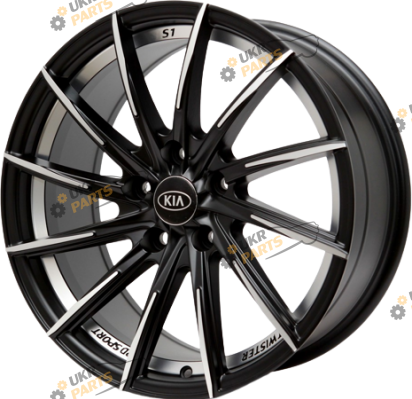 Литой диск Replica KIA RD-S1 Matt Black Polished Undercut R16