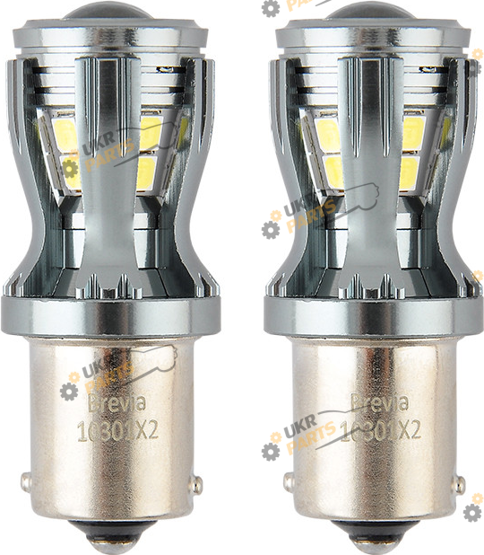 LED лампа Brevia PowerPro 350Lm. CANbus, 2шт. (20/200) BA15s (10301X2)