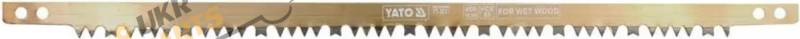 Полотно для ножовки по дереву Yato по сырому, HCS 65, L= 760 мм (YT-3234)