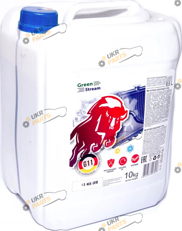 Антифриз GreenStream G11 синий 10 л (41318)