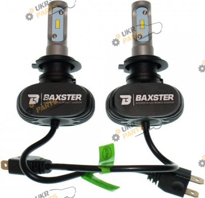 LED лампа Baxster S1 H7 5000K 4000lm с радиатором H7 25 Вт (00-00003729)