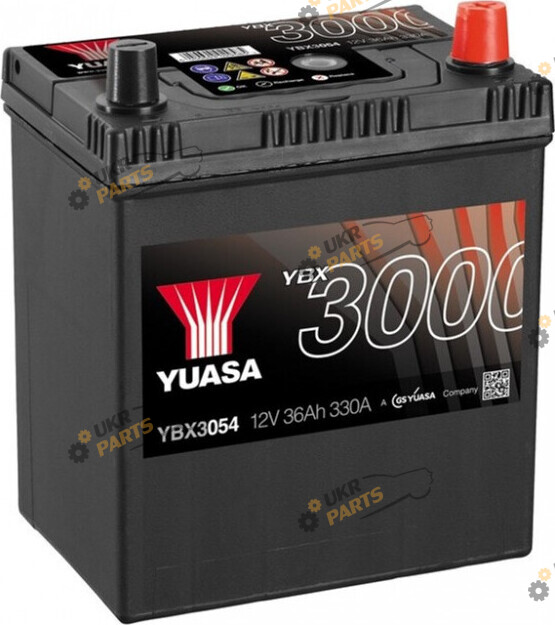 Автомобильный аккумулятор Yuasa SMF Battery Japan 36 Ач (YBX3054)