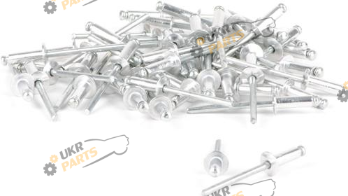 Заклепка Intertool 4 мм упаковка 50 шт (RT-4014)