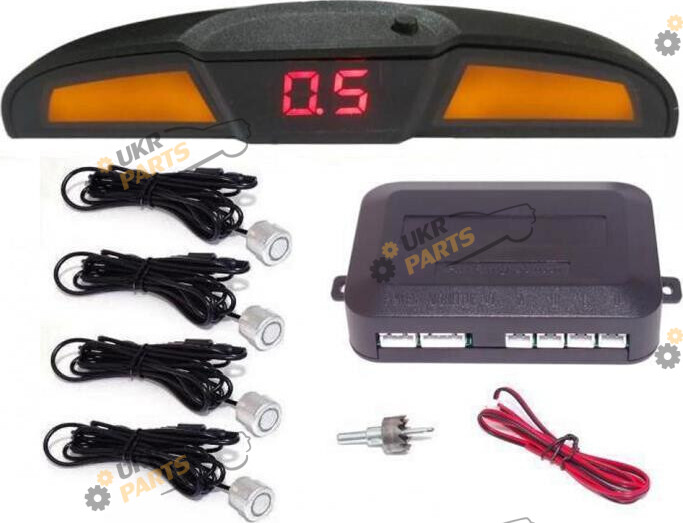Парктроник Baxster PS-418-10 Silver 4 датчика (23081)