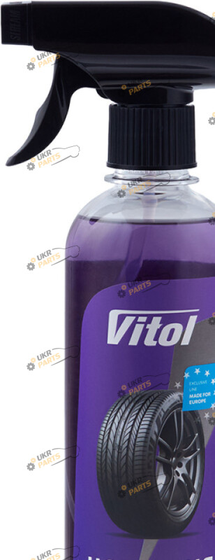 Средство для резины Vitol Чорніння 0.4 л (VTR-4008)
