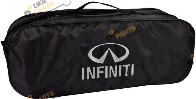 Сумка органайзер Poputchik Infiniti чорна розмір 50 х 18 х 18 см 16 л (03-044-2Д)