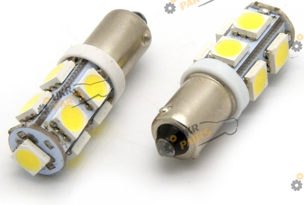 Лампочка AllLight T 8.5 9 диодов 5050 BA9S 12V WHITE (29030010)