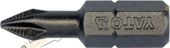 Набор бит Yato PH1 X 25 мм HEX 1/4