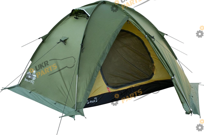 Экспедиционная палатка Tramp ROCK 2 (V2) green (UTRT-027-green)