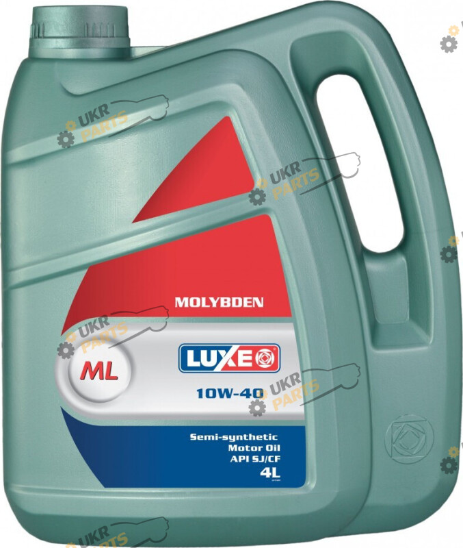 Моторное масло Luxe Molybden 10W-40 4 л (114)