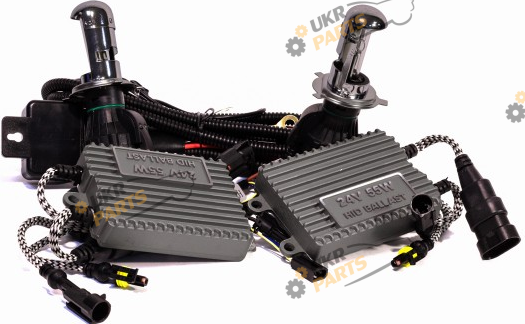 установочный комплект Биксенон КВАНТ 6000К 24v с блоками AC H4 6000 K (00-00003617)