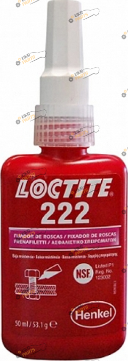 Фиксатор резьбы Loctite 222 50 мл (LOC22250ML)