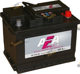 Автомобильный аккумулятор AFA R+ 480 A 56 Ач (556 400 048)