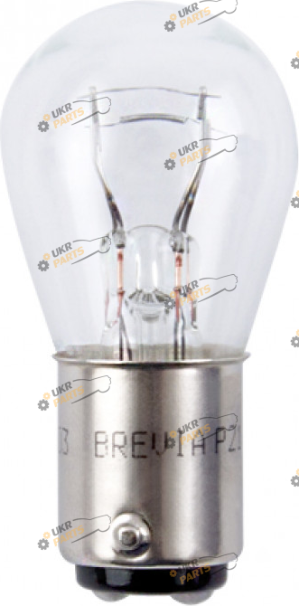 Лампочка габарита Brevia P21/4W 12V 21/4W BAZ15d CP HALOGEN (12304C)