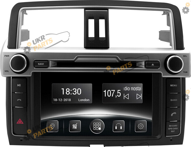 Штатная автомагнитола Gazer CM6008-J150H Toyota (27412)