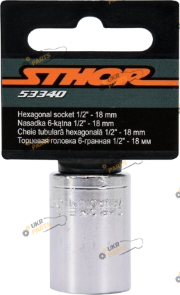 Головка торцевая Sthor квадрат 1/2