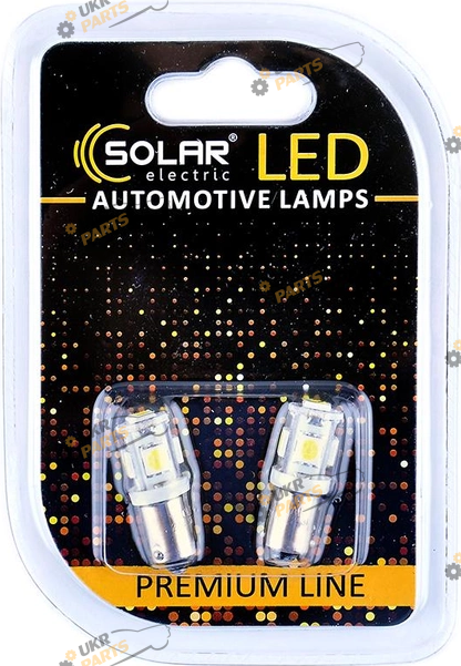 LED лампа SOLAR T8.5 24V 5SMD 5050 white BA9s (SL2531)