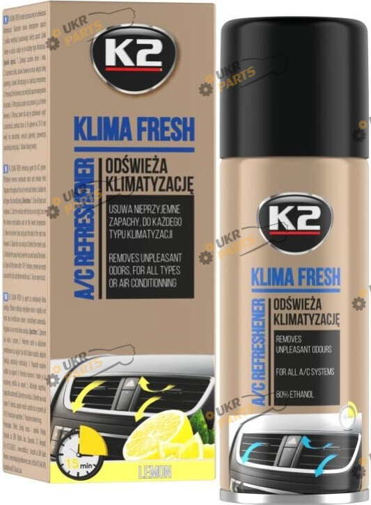 Очиститель кондиционера K2 KLIMA FRESH 0.15 л (K222)