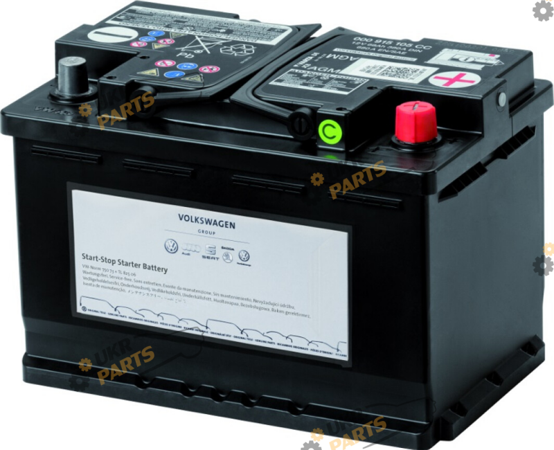 Автомобильный аккумулятор VAG CT-80-R 80 Ач (000915105CD)
