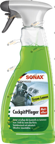 Очиститель для пластика Sonax Cockpit Pfleger Lemon Fresh 0.5 л (358241)