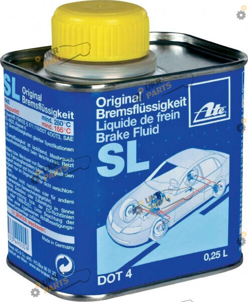 Тормозная жидкость Ate DOT 4 Brake Fluid SL 0.25 л (03.9901-5808.2)