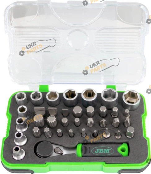 Набор инструментов JBM 1/4” 38 предметов (53156)