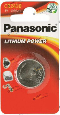 Батарейка Panasonic Lithium CR2430 1 шт. (CR-2430)
