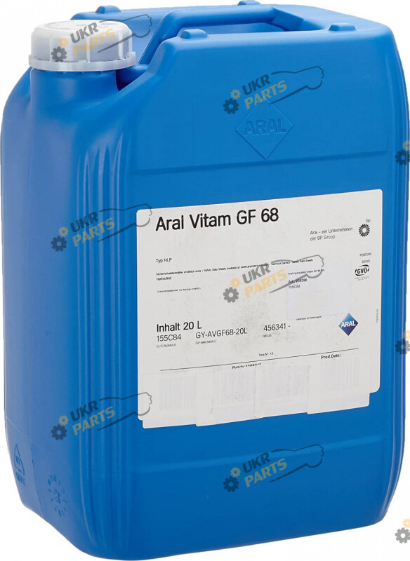 Масло гидравлическое Aral Vitam GF 68 20 л (155C84)
