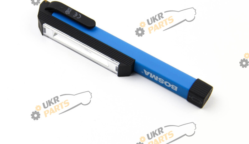 Вспомогательный фонарь Bosma Pen lamp 2W крепление - зажим (6117)